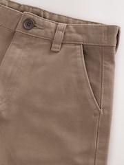 Tan Brown Woven Twill Cargo Trousers (3-16yrs) - Image 7 of 8