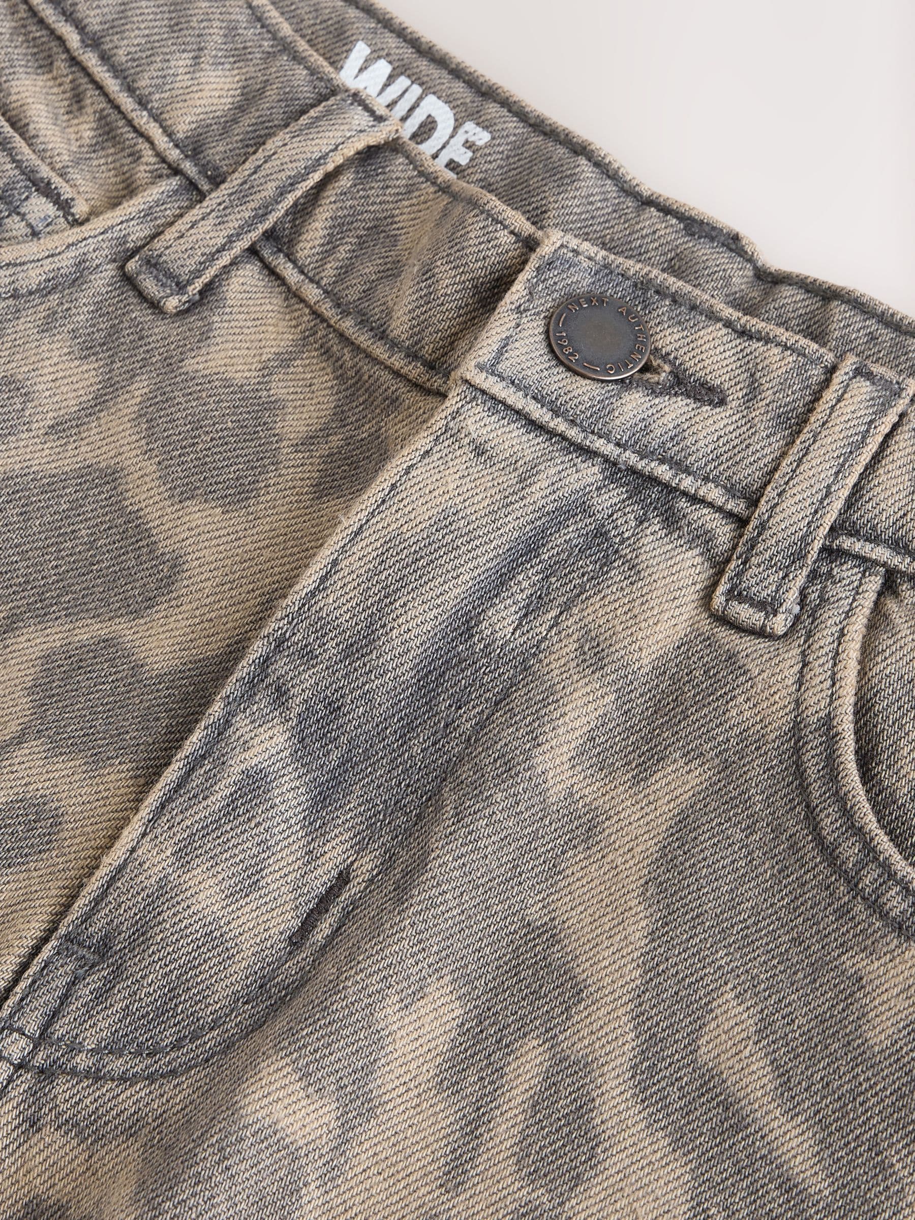 Buy Denim Brown Wide Fit Authentic Jeans (3-16yrs) from the Next