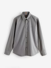 BOSS Grey Regular-Fit Relegant Shirt - Image 1 of 1