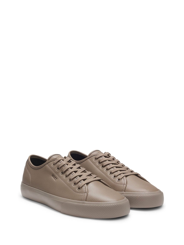 BOSS Natural Nude Aiden Trainers - Image 1 of 2