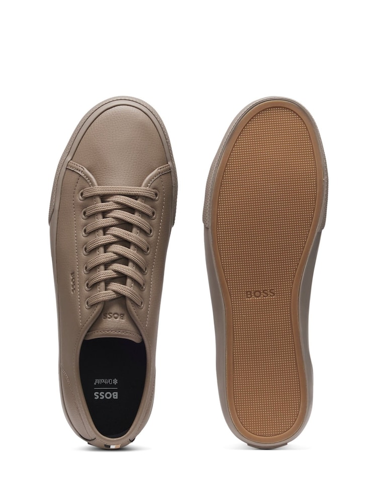 BOSS Natural Nude Aiden Trainers - Image 2 of 2