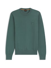 BOSS Green Regular Fit Kanovano Crew Neck Logo Jumper - Image 1 of 1