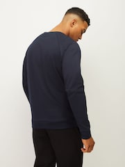 BOSS Blue Authentic Logo Sweatshirt - Image 3 of 5