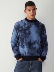 BOSS Blue Relaxed Fit Kradar Jumper - Image 1 of 4