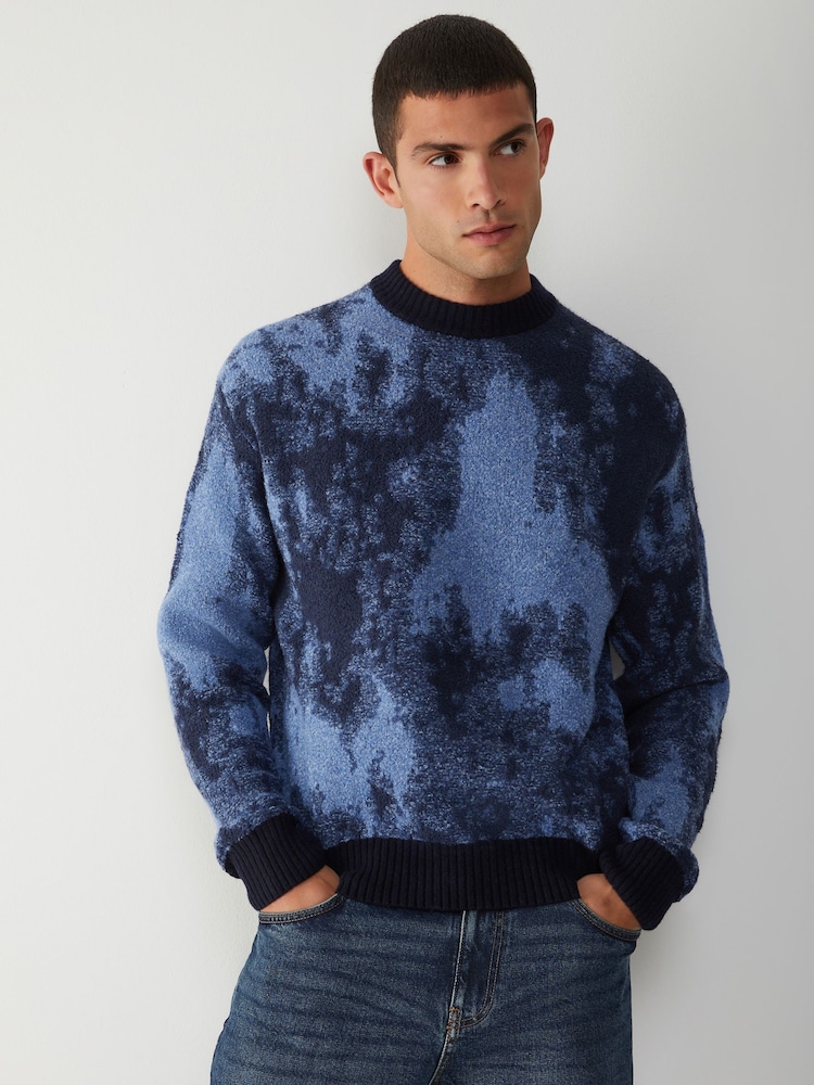 BOSS Blue Relaxed Fit Kradar Jumper - Image 1 of 4