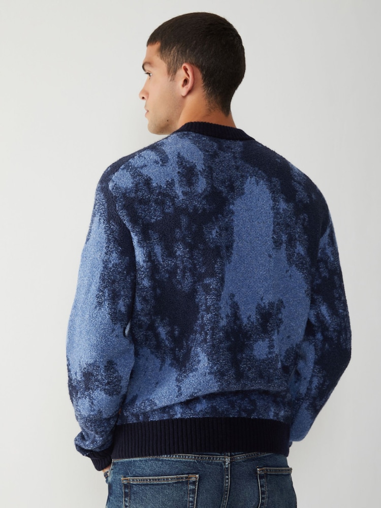BOSS Blue Relaxed Fit Kradar Jumper - Image 2 of 4