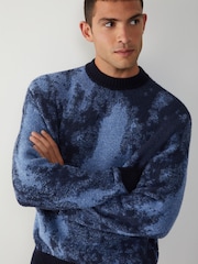 BOSS Blue Relaxed Fit Kradar Jumper - Image 4 of 4