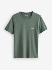 BOSS Natural Classic T-Shirts 3 Pack - Image 3 of 4