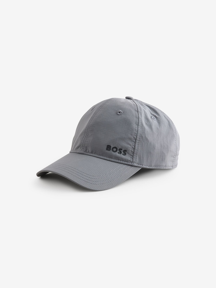 BOSS Grey Lach Logo Cap - Image 1 of 1