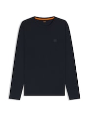 BOSS Black Regular Fit Tacks Logo T-Shirt - Image 1 of 1