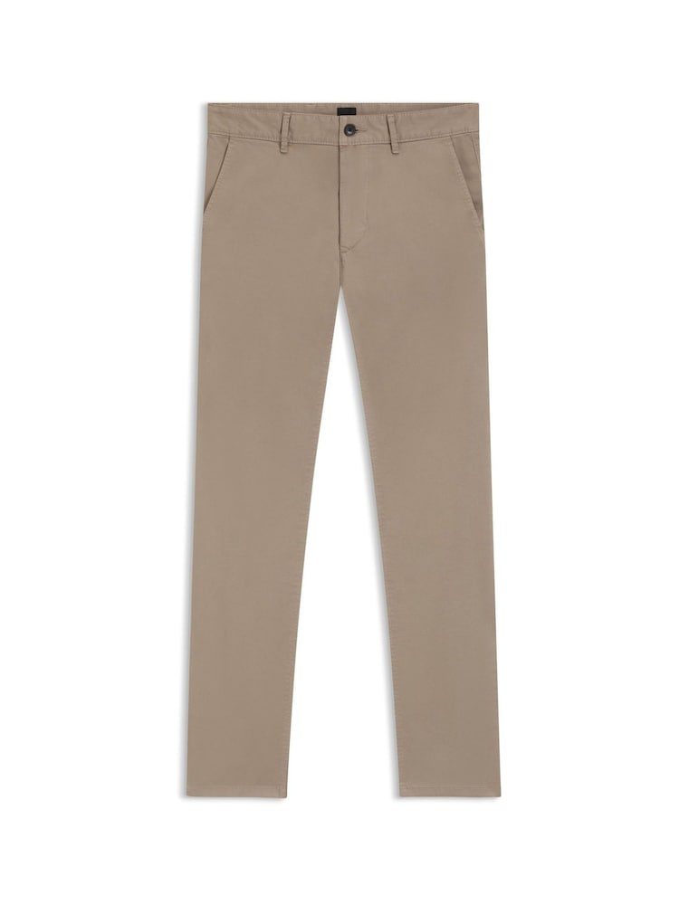 Marrón - Pantalones chinos ajustados de BOSS - Imagen 5 de 5