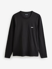 BOSS Black Classic Long Sleeve T-Shirts 3 Pack - Image 3 of 4