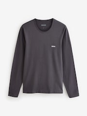BOSS Black Classic Long Sleeve T-Shirts 3 Pack - Image 4 of 4