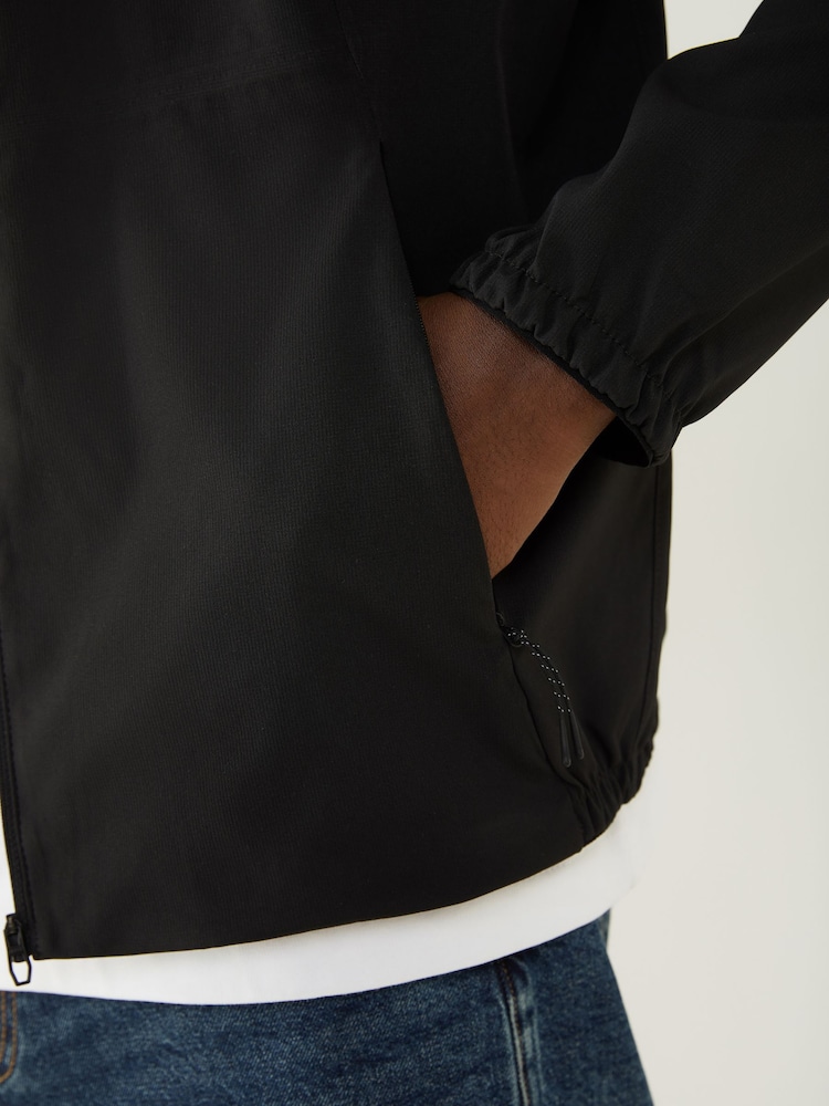 BOSS Black Light Weight Cruise Tech Jacket - Image 4 of 4 BOSS Black Light Weight Cruise Tech Jacket - Image 4 of 4