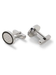 BOSS Black Round Logo Cufflinks - Image 1 of 1