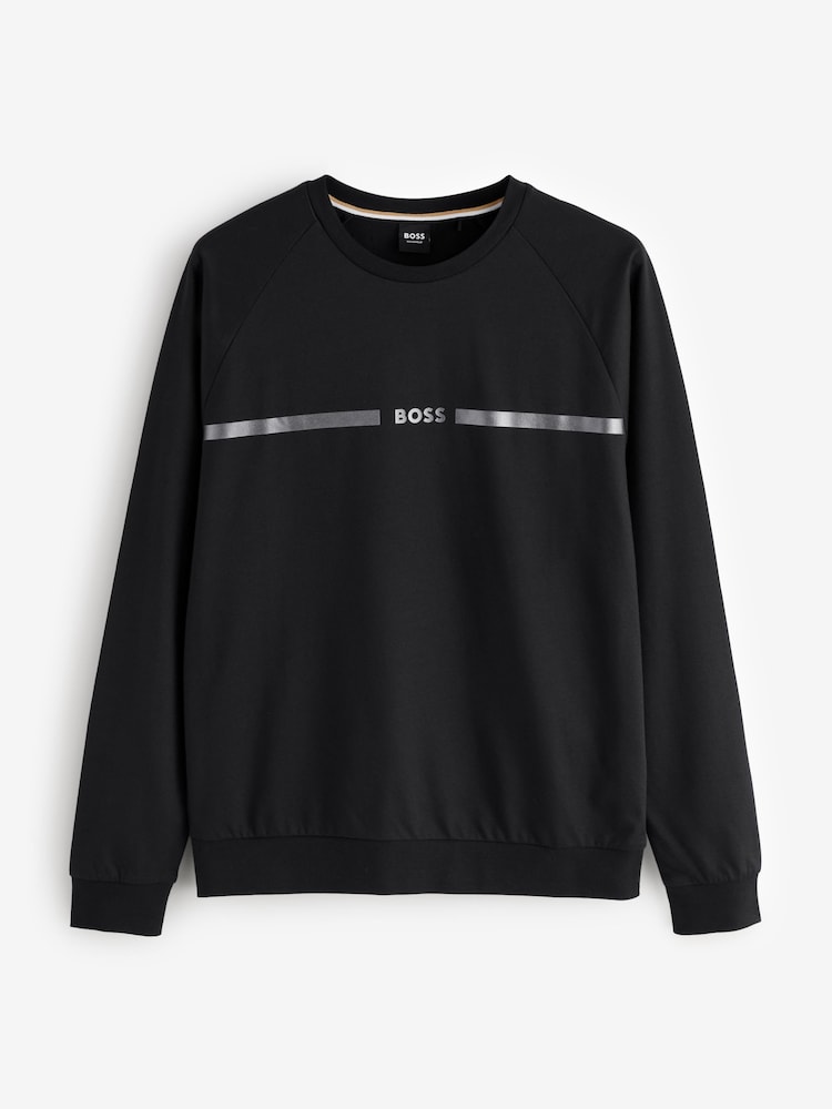 BOSS Black Authentic Logo Sweat Top - Image 1 of 5 BOSS Black Authentic Logo Sweat Top - Image 1 of 5