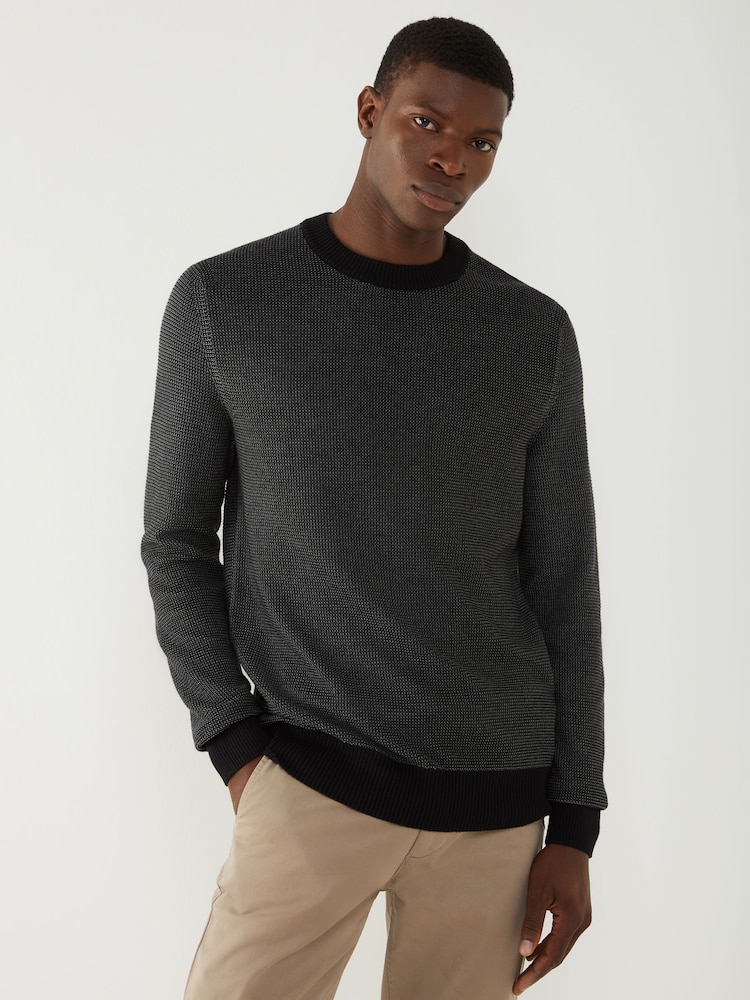 BOSS Black Regular Fit Klapok Jumper - Image 1 of 6 BOSS Black Regular Fit Klapok Jumper - Image 1 of 6