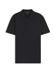 BOSS Blue Regular Fit Tech Polo Shirt - Image 1 of 1