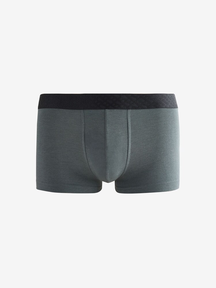 BOSS Black Logo Boxer Trunks 3 Pack - Image 4 of 4 BOSS Black Logo Boxer Trunks 3 Pack - Image 4 of 4