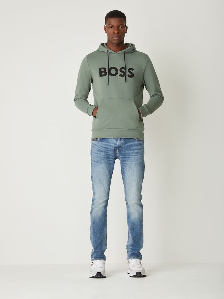 BOSS Green Soody Zone Logo Hoodie - Image 2 of 4
