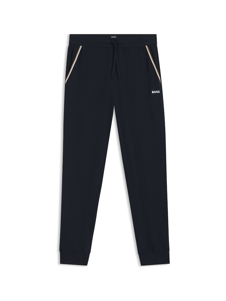 BOSS Blue Unique Logo Joggers - Image 1 of 1