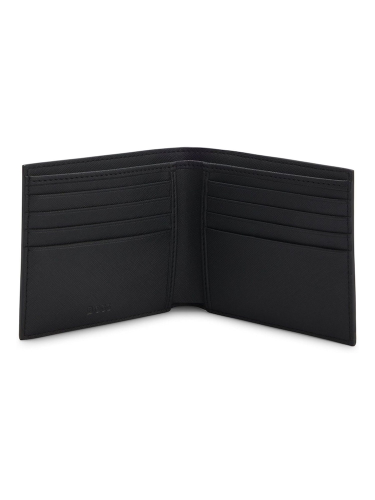 BOSS Black Zair Signature Logo Billfold Wallet - Image 3 of 3 BOSS Black Zair Signature Logo Billfold Wallet - Image 3 of 3