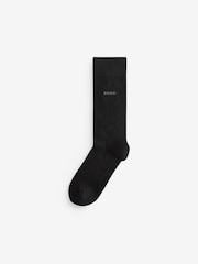 BOSS Black Logo Socks 2 Pack - Image 2 of 3
