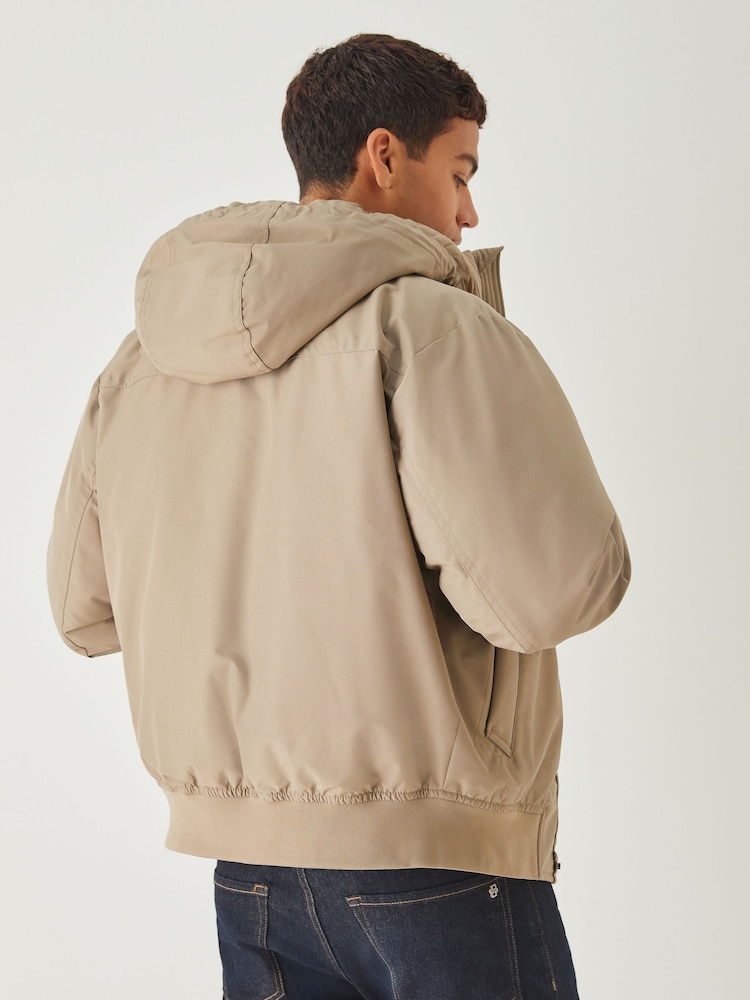 BOSS Brown Osis Hooded Jacket - Image 2 of 5
