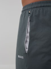 BOSS Green Regular-Fit Logo Stretch Shorts - Image 3 of 3