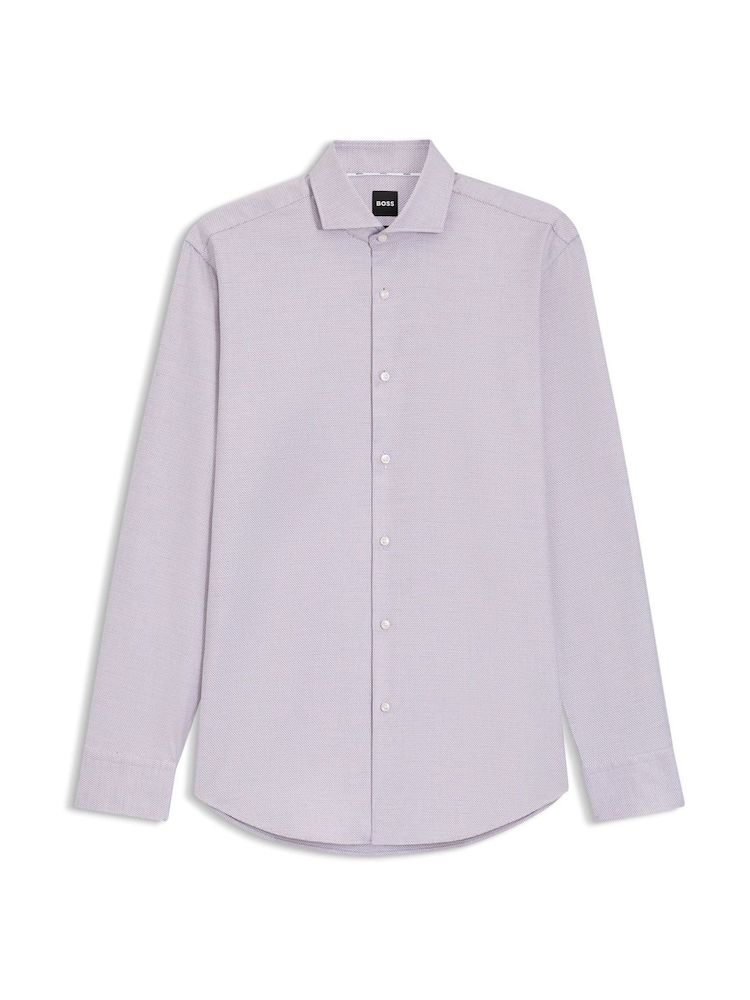 BOSS Pink Regular Fit Joe Shirt - Image 5 of 5