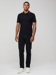 BOSS Black Paule Tech Polo Shirt - Image 3 of 5