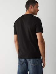 BOSS Black Graphic Print Logo Regular Fit T-Shirt - Image 2 of 6