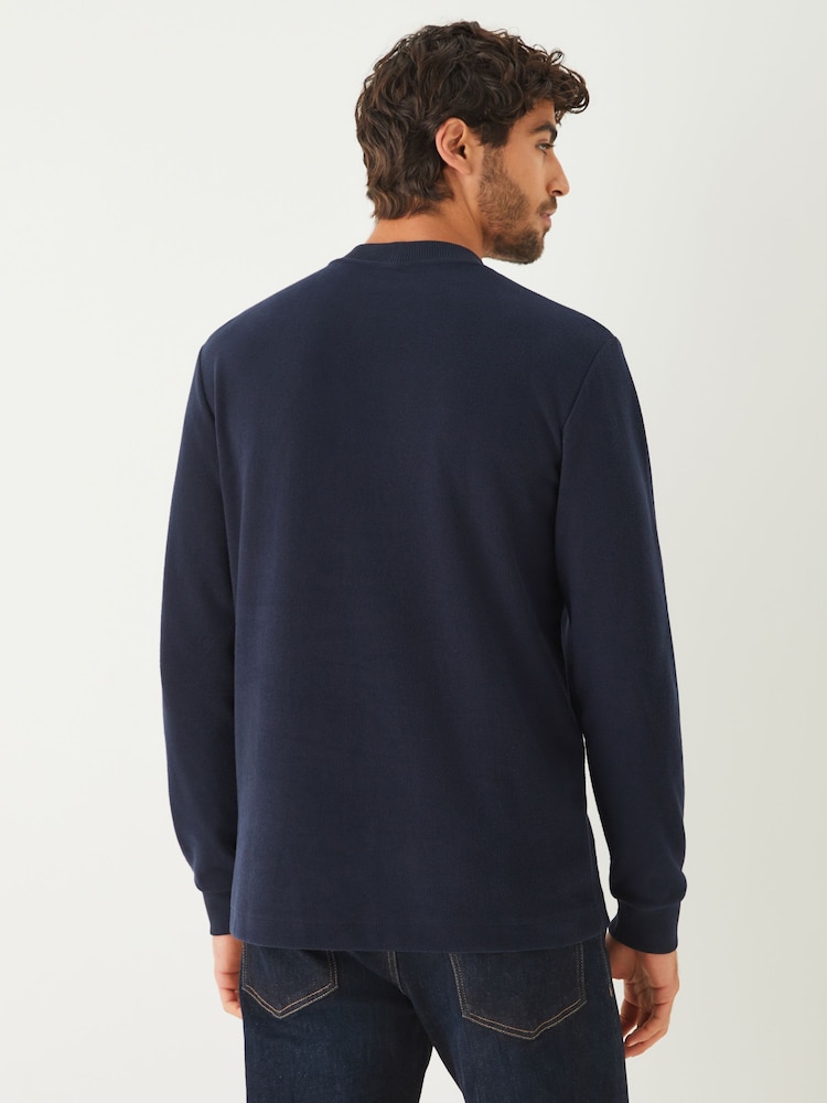 BOSS Blue Regular Fit Explorer Logo T-Shirt - Image 2 of 4