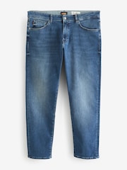 BOSS Blue Regular Fit Blue Re.Maine Stretch Denim Jeans - Image 4 of 4