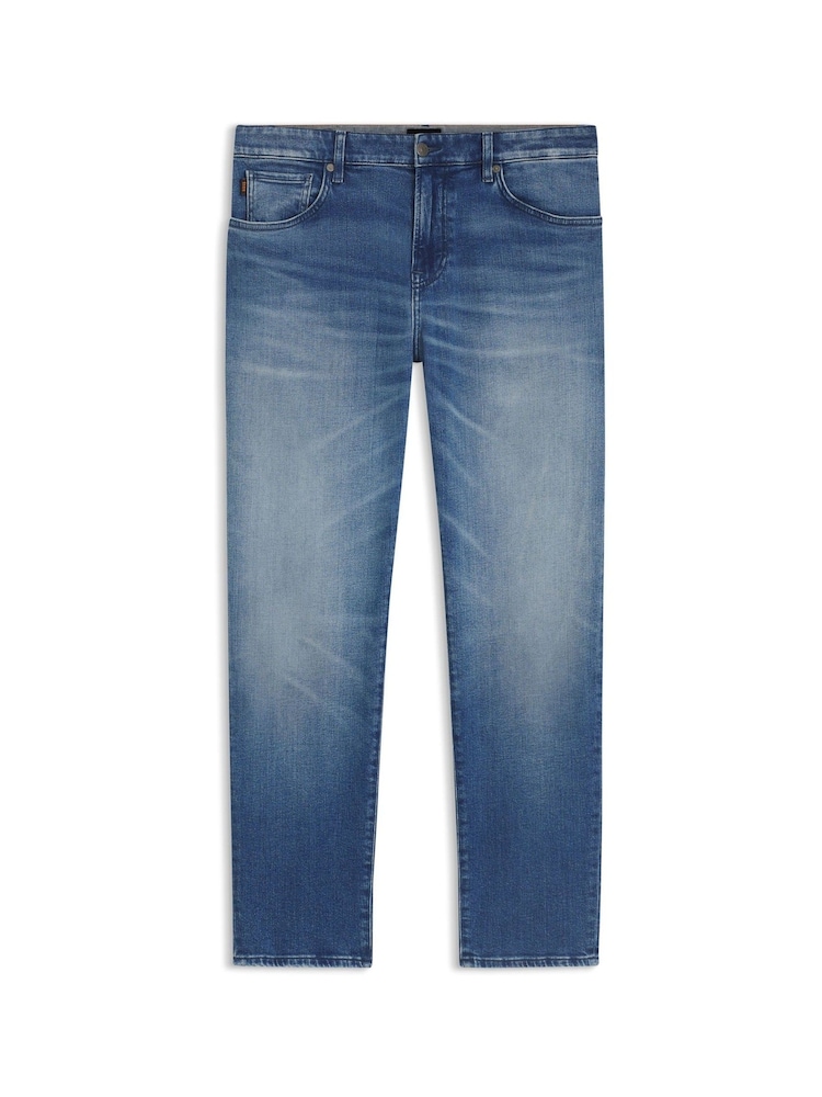 BOSS Blue Regular Fit Blue Re.Maine Stretch Denim Jeans - Image 1 of 1 BOSS Blue Regular Fit Blue Re.Maine Stretch Denim Jeans - Image 1 of 1