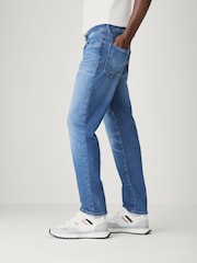 BOSS Blue Regular Fit Blue Re.Maine Stretch Denim Jeans - Image 5 of 7