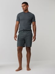 BOSS Green Waffle Shorts - Image 2 of 4