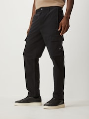 BOSS Black Regular-Fit Cargo Trousers - Image 1 of 5