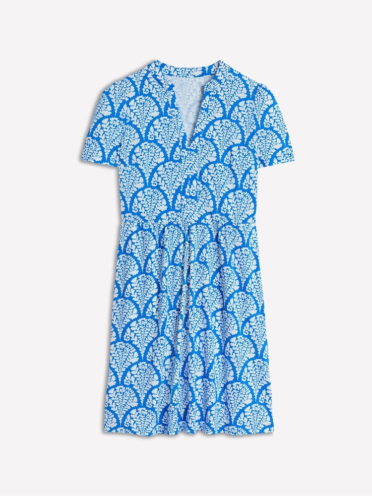 Boden Blue Naomi Short Sleeve Dress - Image 6 of 6