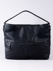 Lakeland Leather Black Wreay Hobo Bag - Image 2 of 7