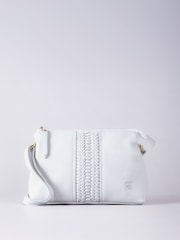 Lakeland Leather White Eden Cross-Body Bag - Image 1 of 9