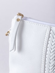 Lakeland Leather White Eden Cross-Body Bag - Image 4 of 9