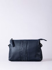 Lakeland Leather Blue Eden Cross-Body Bag - Image 1 of 8