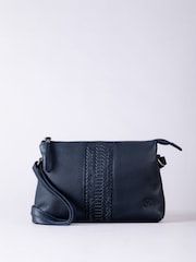 Lakeland Leather Blue Eden Cross-Body Bag - Image 2 of 8