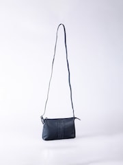 Lakeland Leather Blue Eden Cross-Body Bag - Image 3 of 8