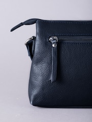 Lakeland Leather Blue Eden Cross-Body Bag - Image 4 of 8