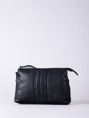 Lakeland Leather Black Eden Cross-Body Bag - Image 1 of 9