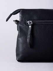 Lakeland Leather Black Eden Cross-Body Bag - Image 4 of 9