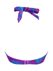 Pour Moi Purple Halterneck Malibu Strapless Underwired Lightly Padded Halter Bikini Top - Image 4 of 4