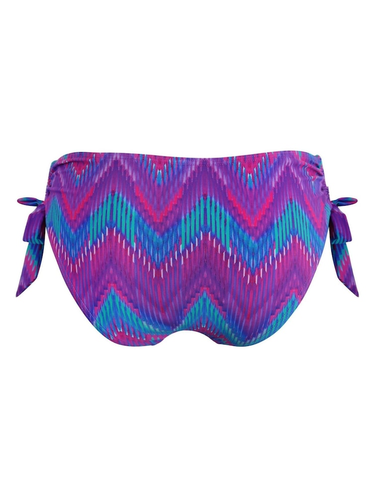 Pour Moi Purple Malibu Adjustable Bikini Briefs - Image 4 of 4